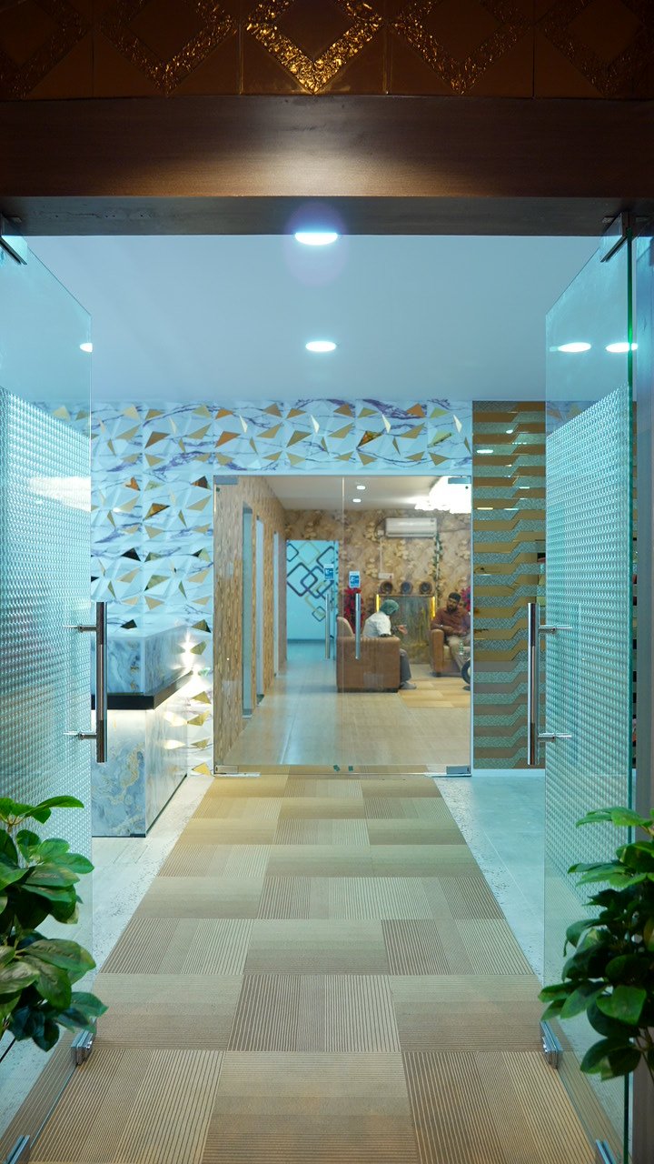 Patient preparation area at Best Smilles
